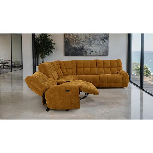  Furniture of America Southwold CM9936YL-SECT-PM Power Sectional IMAGE 3