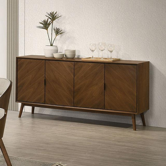  Furniture of America Hillerod FM32004WN-SV Sideboard IMAGE 1
