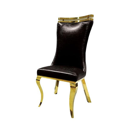  Furniture of America Palazzo FM33011BK-SC-2PK Set Of 2 Chair IMAGE 1