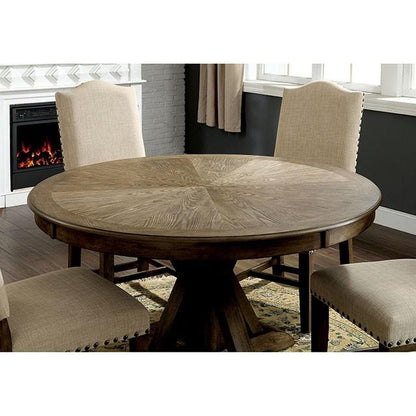  Furniture of America Julia CM3014RT-5PC 5 Pc Dining Table Set IMAGE 2