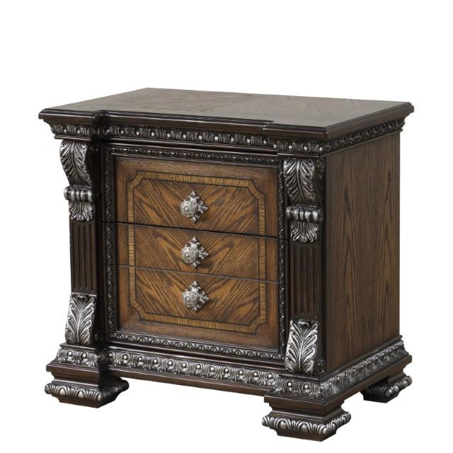  Furniture of America Promenade FM70002DB-N Nightstand IMAGE 4