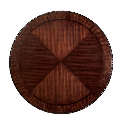  Furniture of America Bellagio CM3319RT-5PC-LEATHER 5 Pc Dining Table Set IMAGE 2