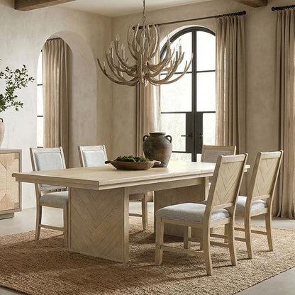  Furniture of America Casoria FM34008NT-T-TABLE Dining Table IMAGE 1
