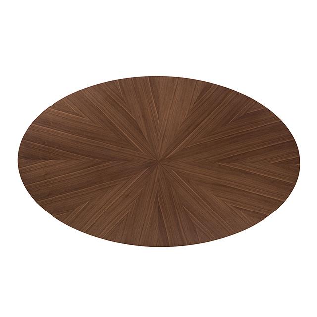  Furniture of America Ebikon FM3211WN-T-5PC 5 Pc Dining Table Set IMAGE 2