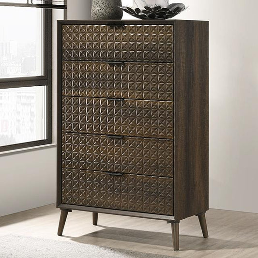  Furniture of America Chalfont FM7272DB-C Chest IMAGE 1