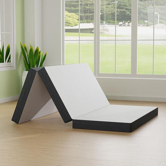  Furniture of America Hollyhock DM1004-F 4" Full Tri-Fold Memory Foam Topper IMAGE 1