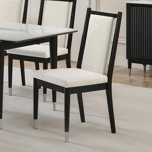  Furniture of America Maidstone FM32001BK-SC-2PK Set Of 2 Side Chair IMAGE 1