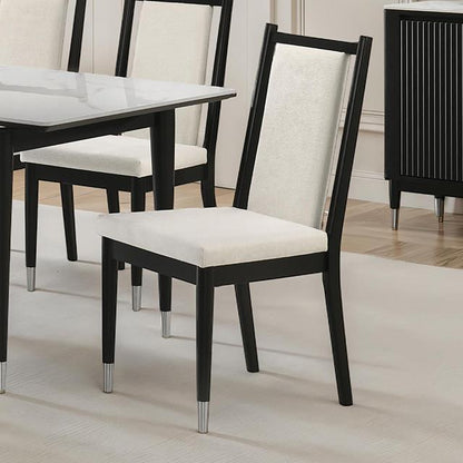  Furniture of America Maidstone FM32001BK-SC-2PK Set Of 2 Side Chair IMAGE 1