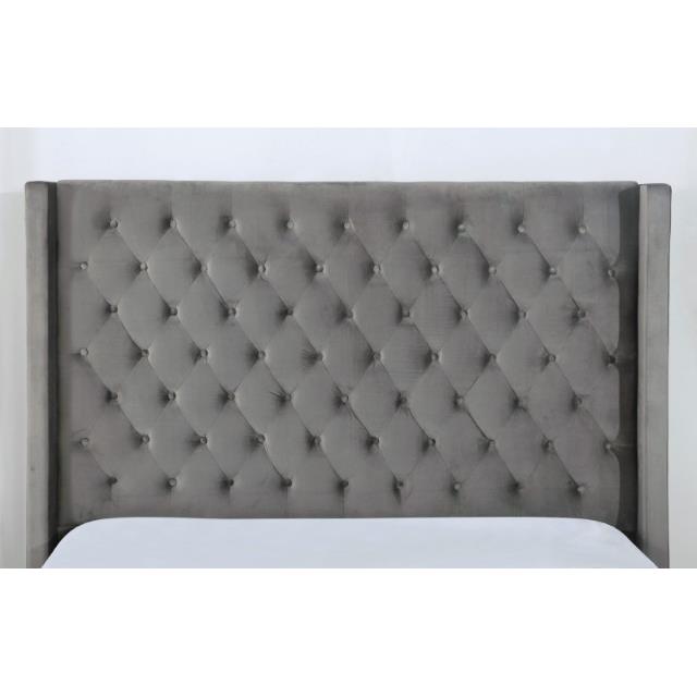  Furniture of America Ryleigh FM7141GY-Q-BED Queen Bed IMAGE 2