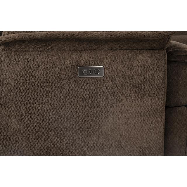  Furniture of America Damasus CM9932DB-SECT-PM Power Sectional IMAGE 4