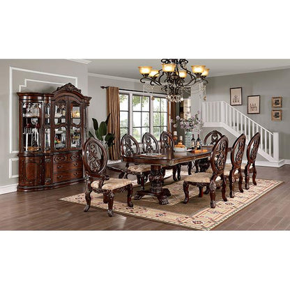  Furniture of America Normandy CM3145T-9PC 9 Pc Dining Table Set IMAGE 1