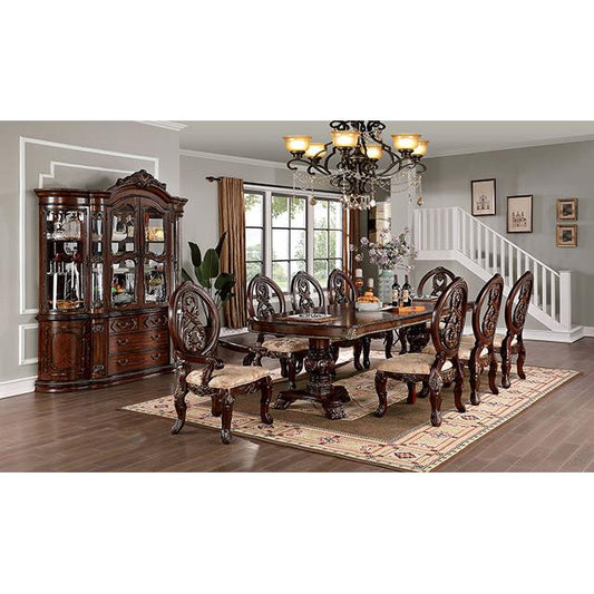  Furniture of America Normandy CM3145T-9PC 9 Pc Dining Table Set IMAGE 1