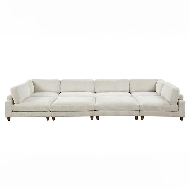  Furniture of America Dagenham FM6800BG-B Sectional IMAGE 2