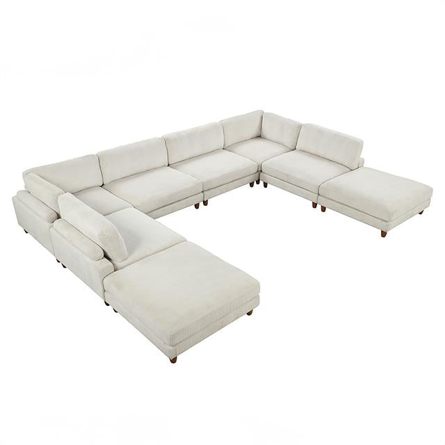  Furniture of America Dagenham FM6800BG-B Sectional IMAGE 3