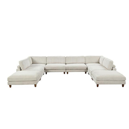  Furniture of America Dagenham FM6800BG-B Sectional IMAGE 4