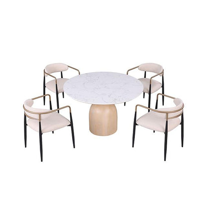  Furniture of America Neasden FM37003NT-T-TABLE Dining Table IMAGE 5