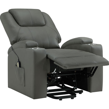  Coaster Furniture Armstrong Leather Look Lift Chair 609478P IMAGE 3