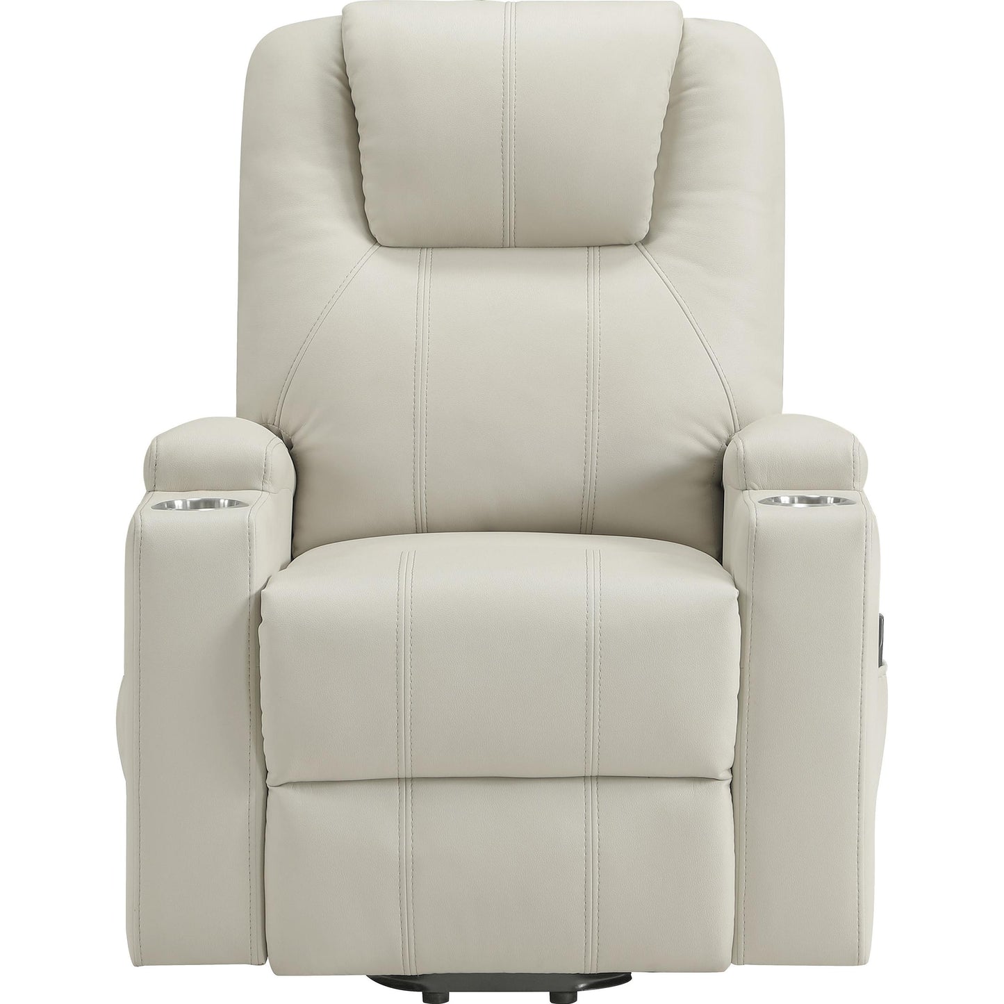  Coaster Furniture Armstrong Leather Look Lift Chair 609477P IMAGE 4