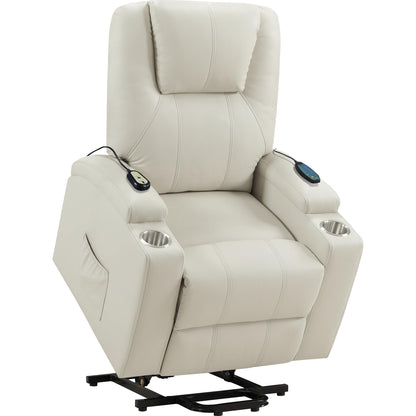  Coaster Furniture Armstrong Leather Look Lift Chair 609477P IMAGE 5