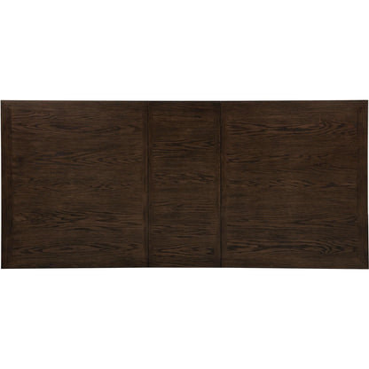  Coaster Furniture Ridgewell 104601 Rectangular Trestle Dining Table - Dark Oak IMAGE 11