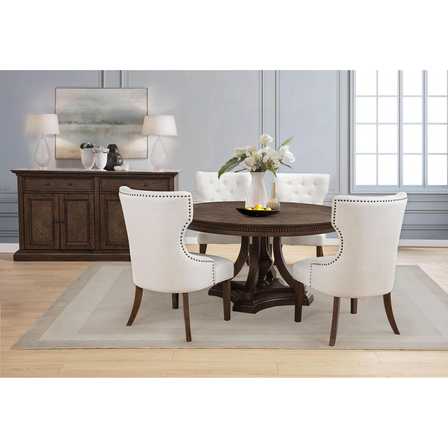  Coaster Furniture Ridgewell 104605 2-drawer 4-door Dining Server - Dark Oak IMAGE 15