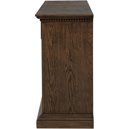  Coaster Furniture Ridgewell 104605 2-drawer 4-door Dining Server - Dark Oak IMAGE 6
