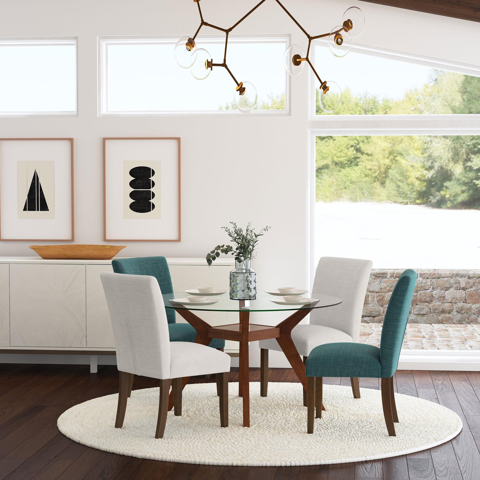  Coaster Furniture Paxton 106412 Set of 2 Upholstered Dining Side Chair - Beige IMAGE 10