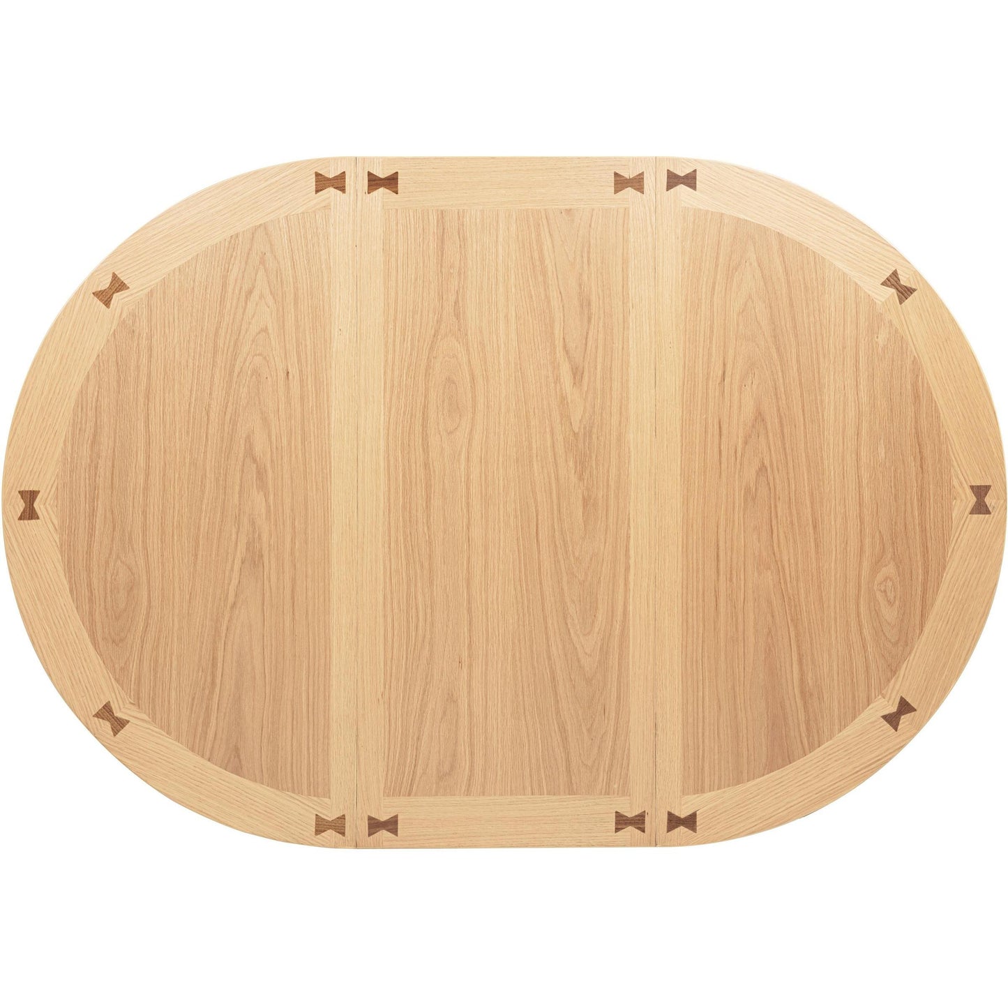  Coaster Furniture Lavon 106628 Oval 60-inch Counter Height Extension Dining Table - Light Oak IMAGE 11