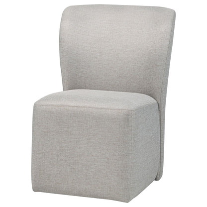  Coaster Furniture Jaelynn 107052BEI Set of 2 Upholstered Parsons Dining Side Chair - Beige IMAGE 11