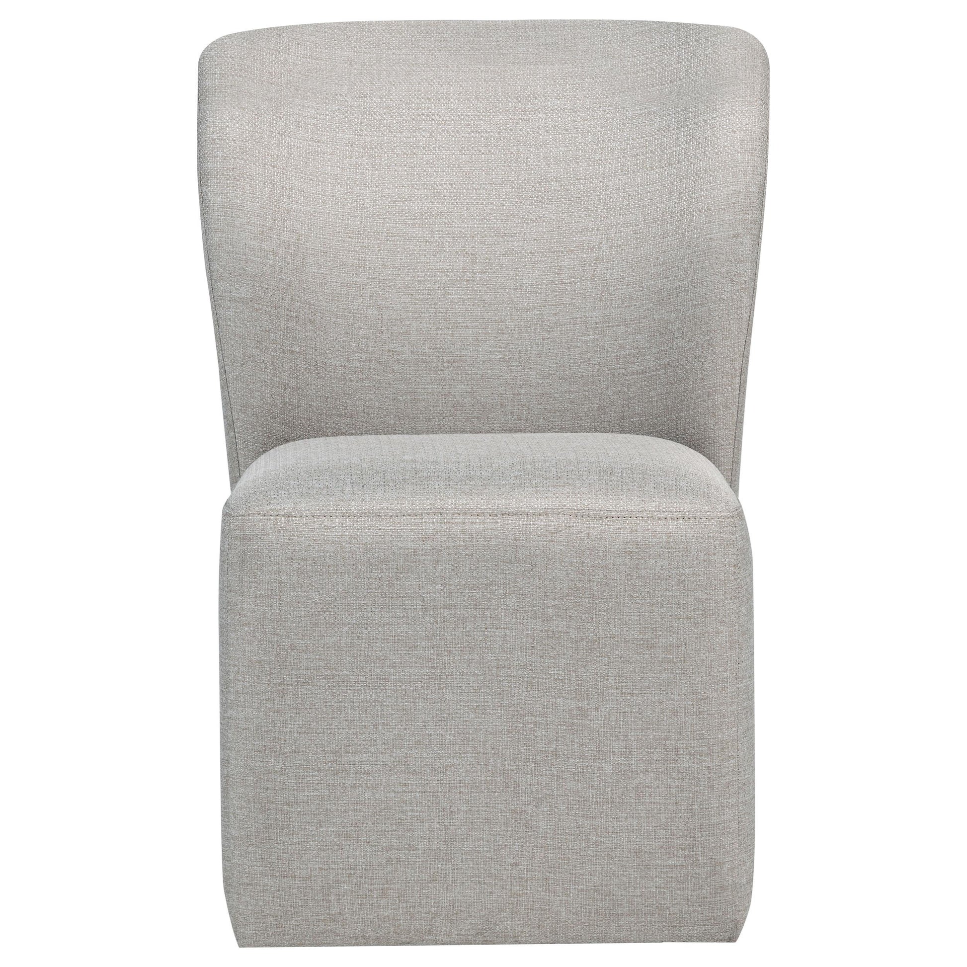  Coaster Furniture Jaelynn 107052BEI Set of 2 Upholstered Parsons Dining Side Chair - Beige IMAGE 12