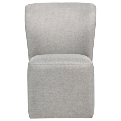  Coaster Furniture Jaelynn 107052BEI Set of 2 Upholstered Parsons Dining Side Chair - Beige IMAGE 12