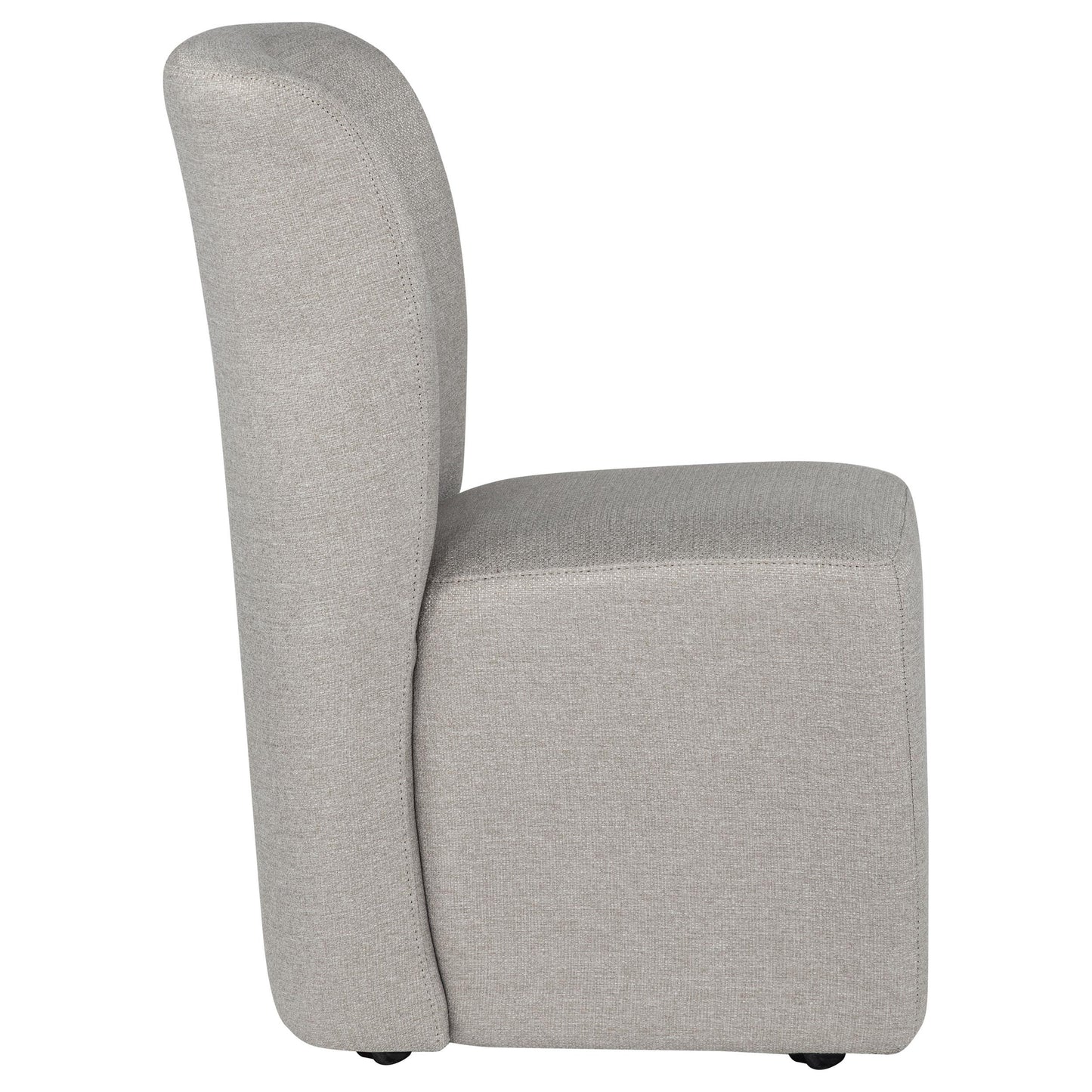  Coaster Furniture Jaelynn 107052BEI Set of 2 Upholstered Parsons Dining Side Chair - Beige IMAGE 3