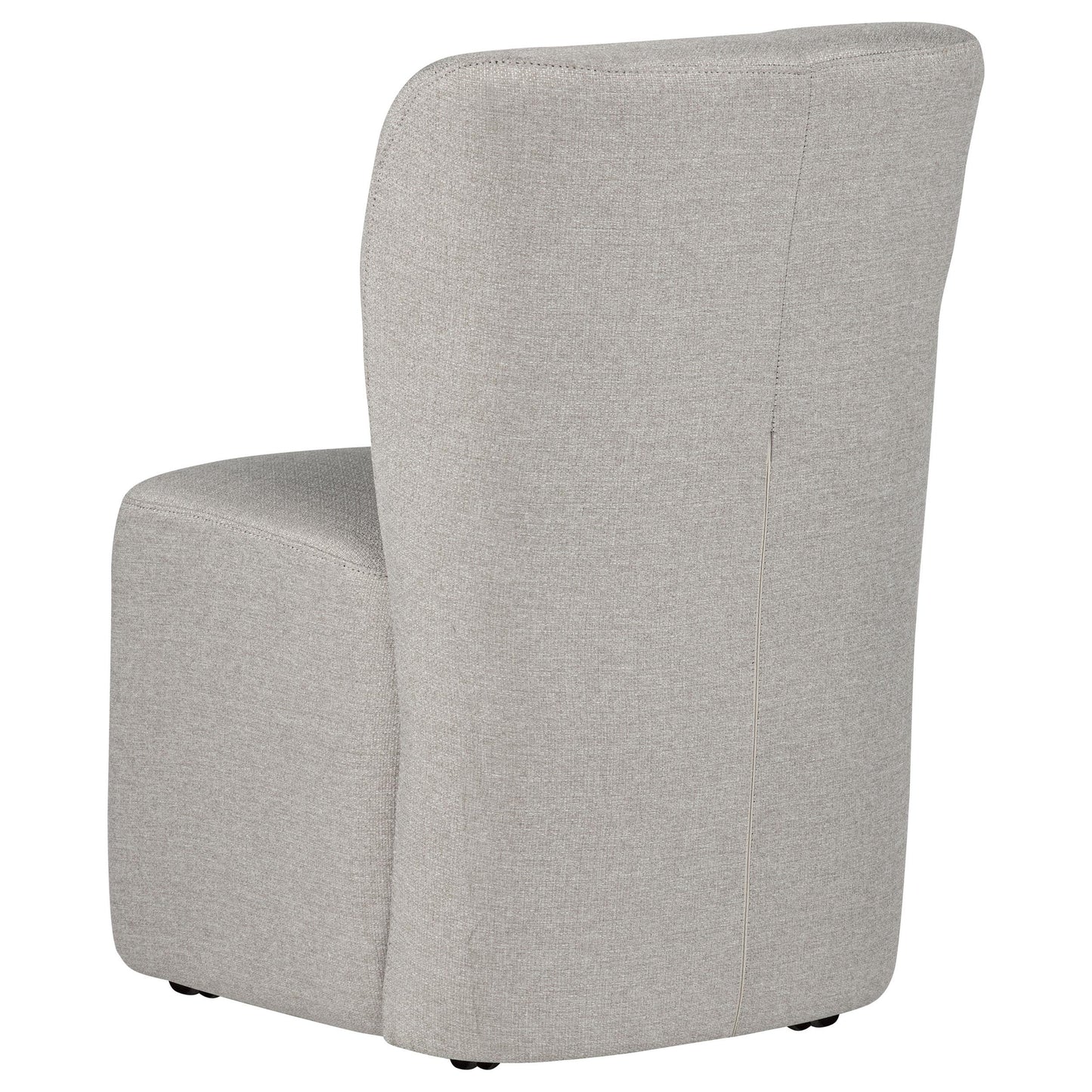  Coaster Furniture Jaelynn 107052BEI Set of 2 Upholstered Parsons Dining Side Chair - Beige IMAGE 4