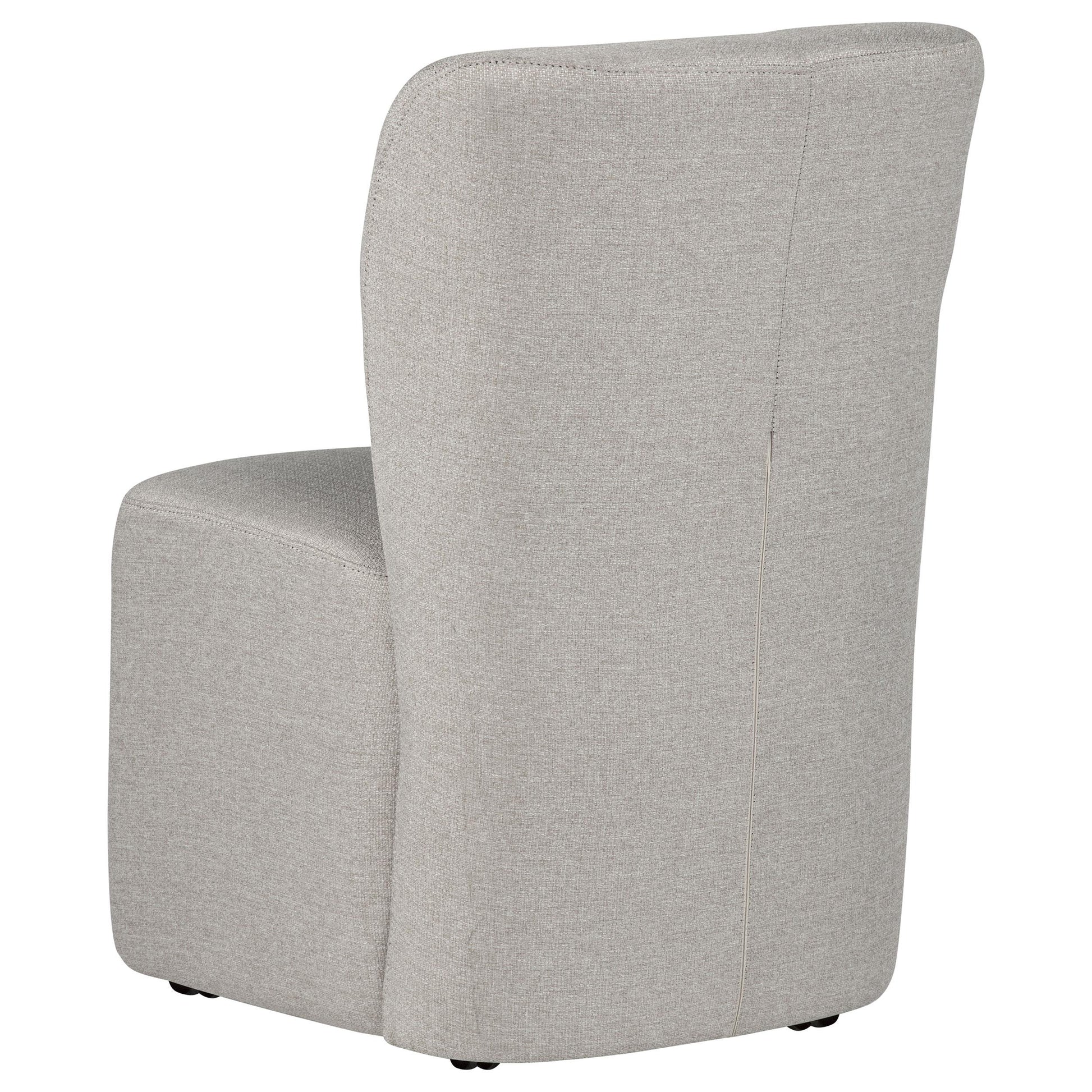  Coaster Furniture Jaelynn 107052BEI Set of 2 Upholstered Parsons Dining Side Chair - Beige IMAGE 4