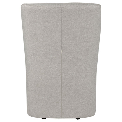  Coaster Furniture Jaelynn 107052BEI Set of 2 Upholstered Parsons Dining Side Chair - Beige IMAGE 6