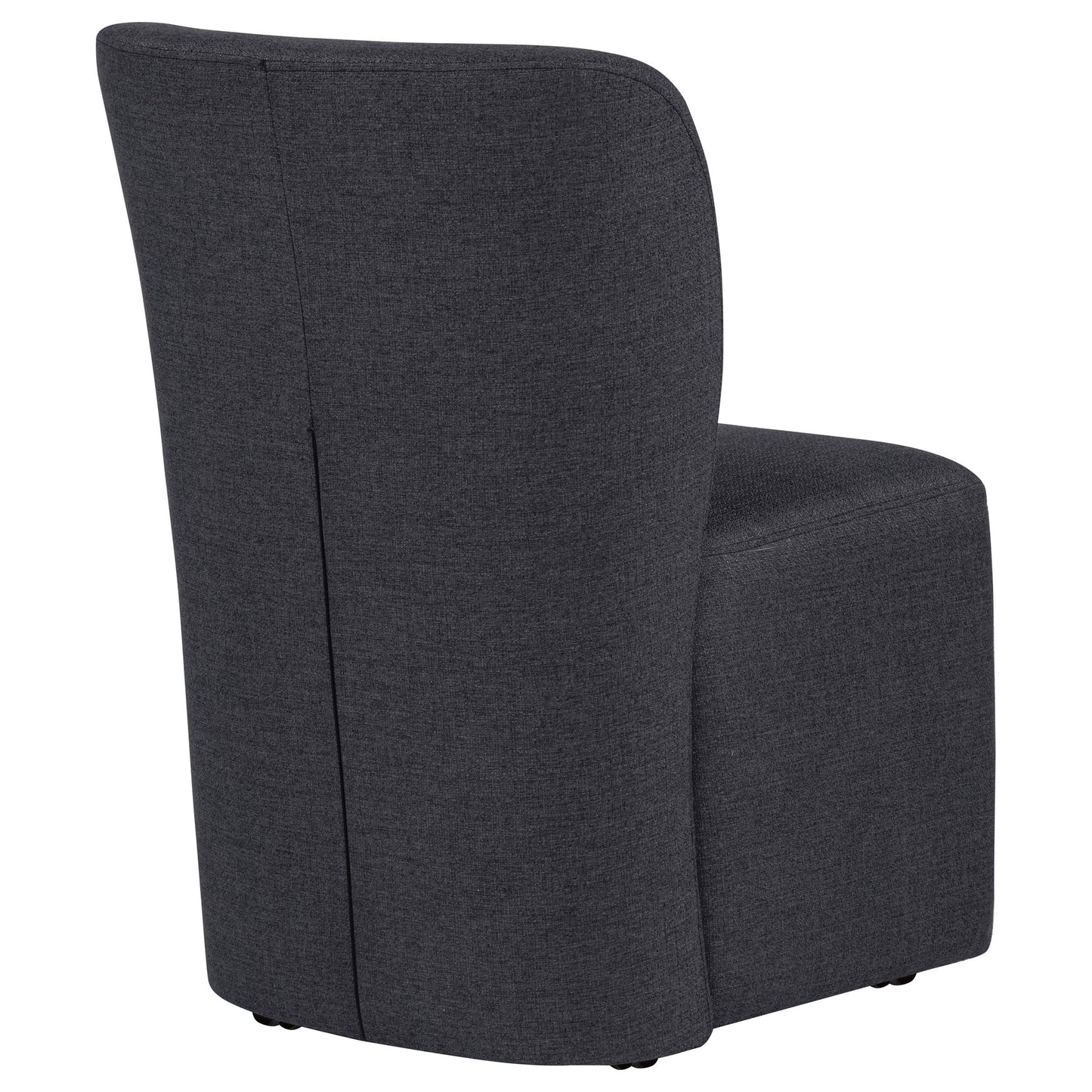  Coaster Furniture Jaelynn 107052CHAR Set of 2 Upholstered Parsons Dining Side Chair - Charcoal IMAGE 10
