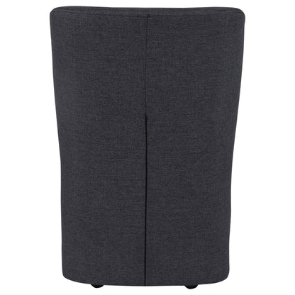  Coaster Furniture Jaelynn 107052CHAR Set of 2 Upholstered Parsons Dining Side Chair - Charcoal IMAGE 12