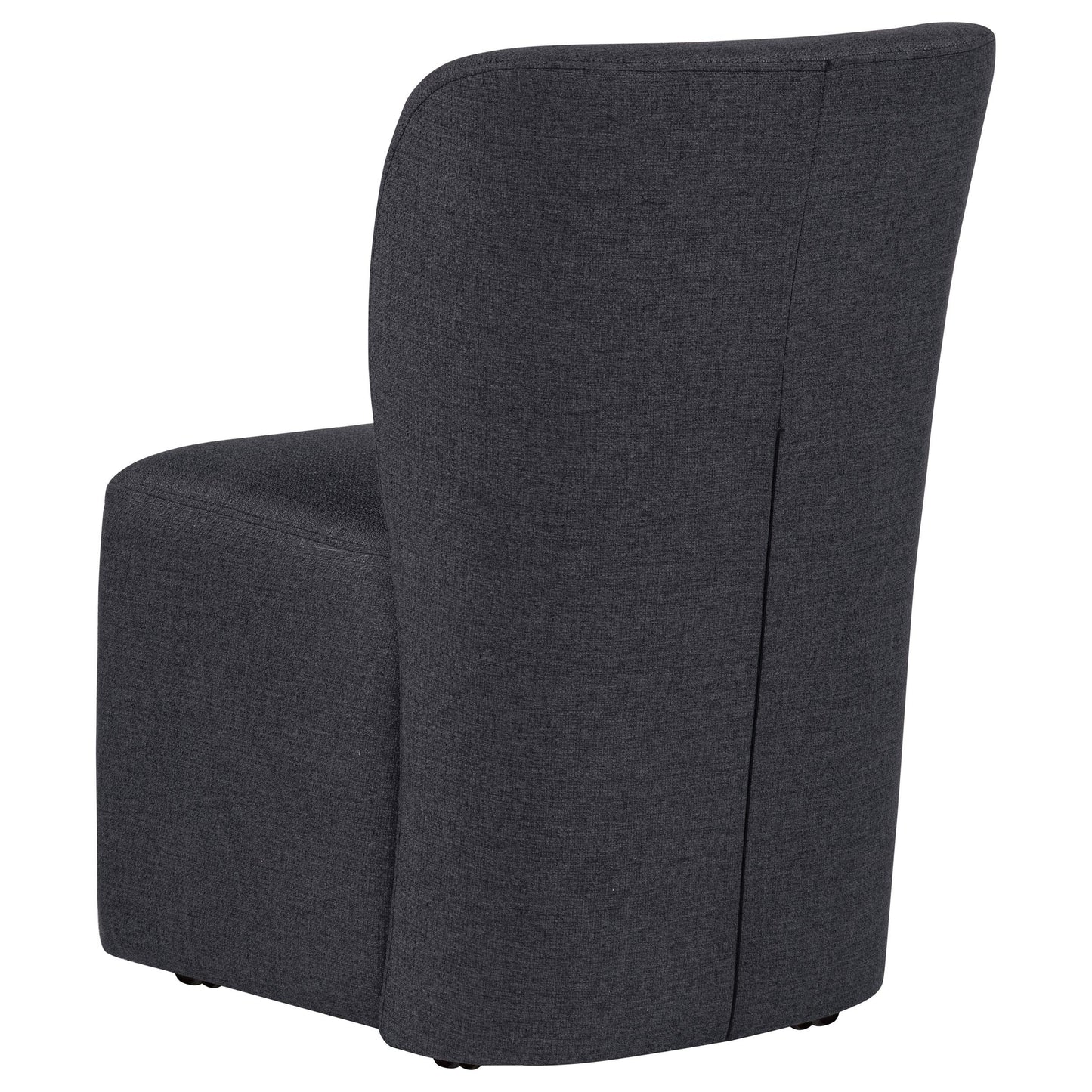  Coaster Furniture Jaelynn 107052CHAR Set of 2 Upholstered Parsons Dining Side Chair - Charcoal IMAGE 8