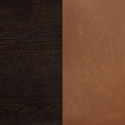  Coaster Furniture Tegan 107079 Set of 2 Faux Leather Upholstered Counter Height Chair - Cognac IMAGE 12