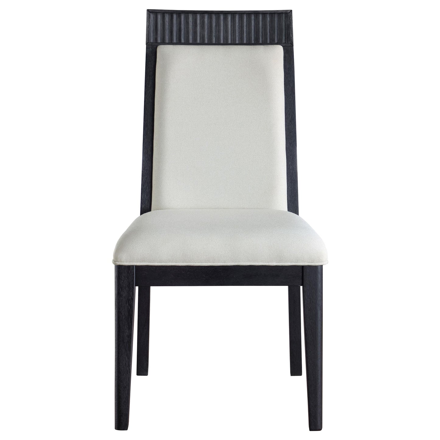  Coaster Furniture Brookmead 108233 Set of 2 Dining Side Chair - Ivory/Black IMAGE 11