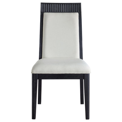  Coaster Furniture Brookmead 108233 Set of 2 Dining Side Chair - Ivory/Black IMAGE 11