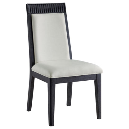  Coaster Furniture Brookmead 108233 Set of 2 Dining Side Chair - Ivory/Black IMAGE 9