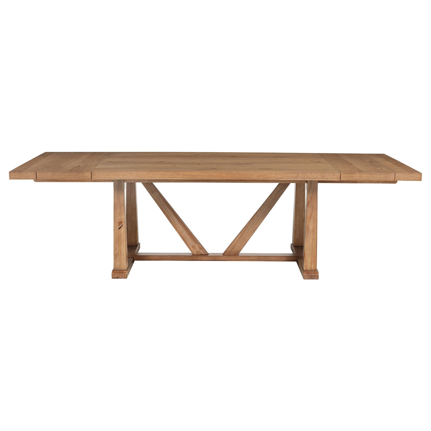  Coaster Furniture Middleton 108541 106-inch Extension Leaf Dining Table - Natural Brown IMAGE 6