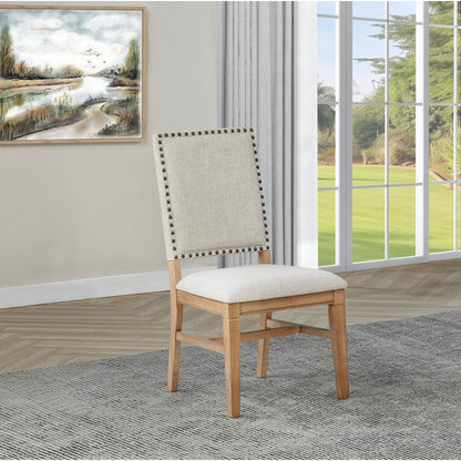  Coaster Furniture Middleton 108542 Set of 2 Upholstered Dining Side Chair - Beige IMAGE 6