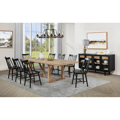  Coaster Furniture Middleton 108545BLK 4-door Sideboard Server with Dual Drawers - Black IMAGE 18