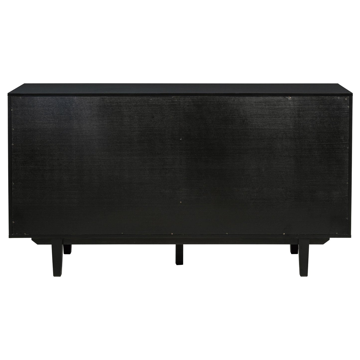  Coaster Furniture Middleton 108545BLK 4-door Sideboard Server with Dual Drawers - Black IMAGE 4