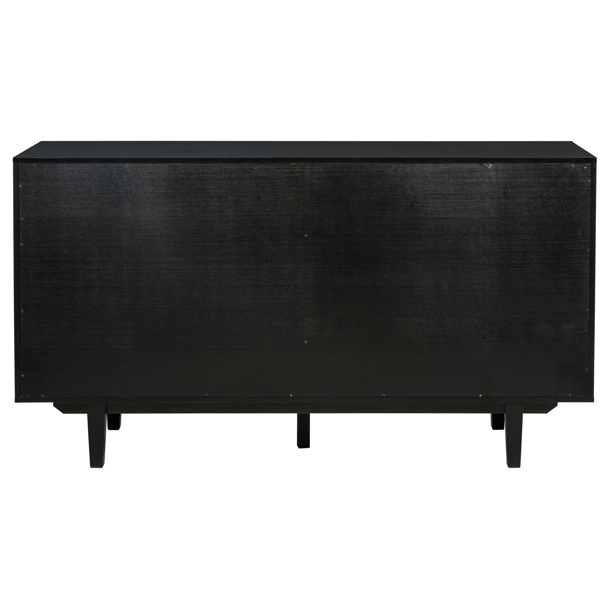  Coaster Furniture Middleton 108545BLK 4-door Sideboard Server with Dual Drawers - Black IMAGE 4