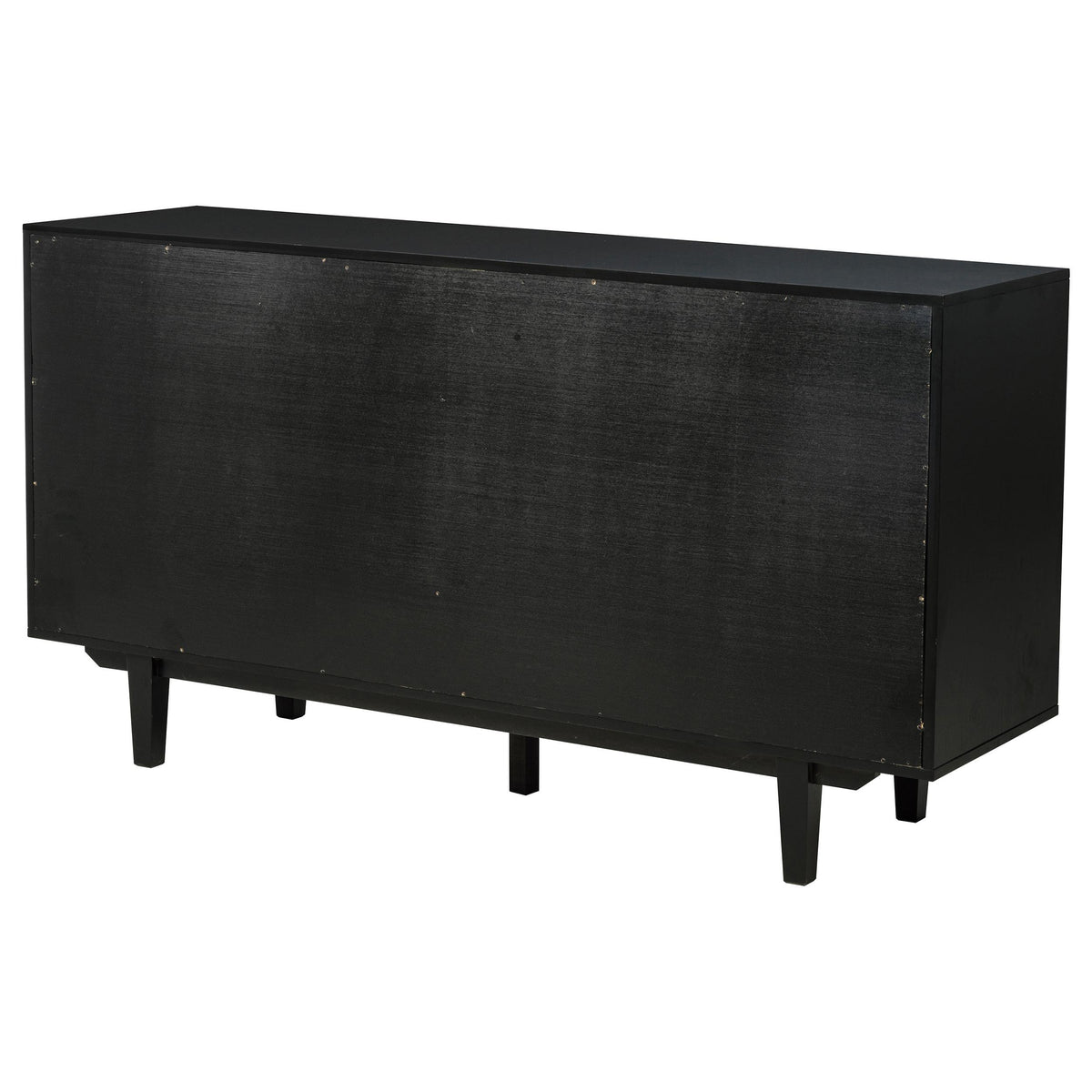  Coaster Furniture Middleton 108545BLK 4-door Sideboard Server with Dual Drawers - Black IMAGE 7