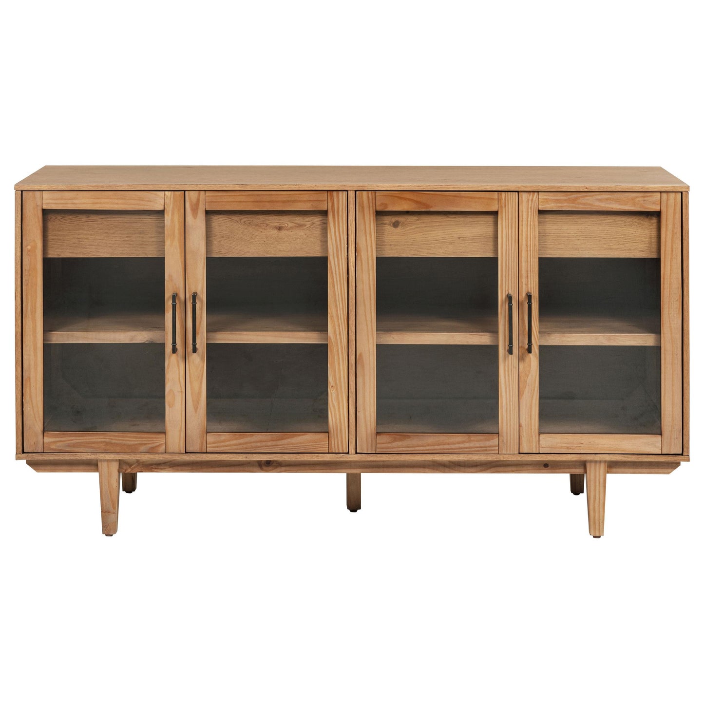  Coaster Furniture Middleton 108545NAT 4-door Sideboard Server with Dual Drawers - Natural IMAGE 7