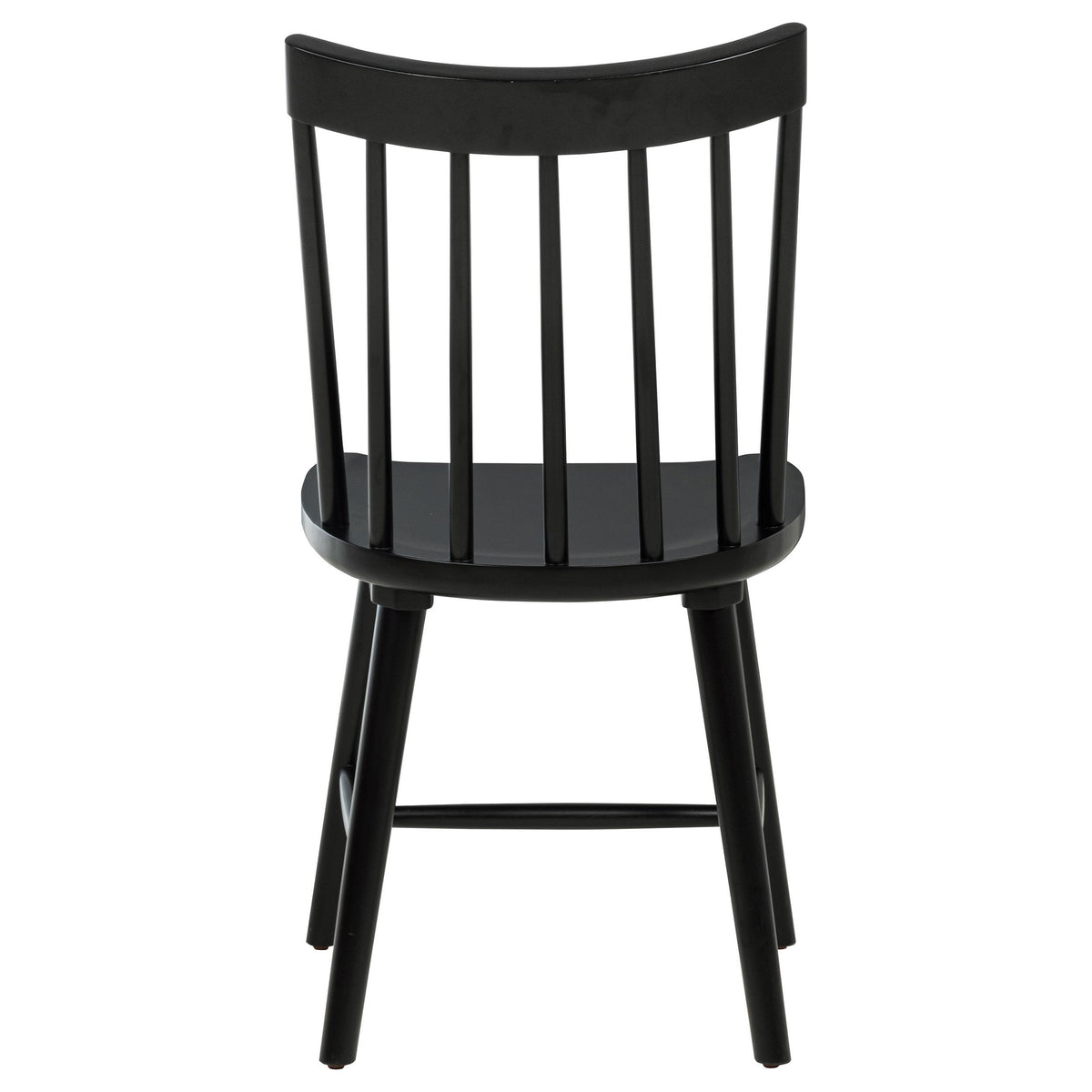  Coaster Furniture Middleton 108546BLK Set of 2 Solid Wood Dining Side Chair - Black IMAGE 11